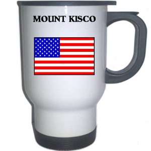  US Flag   Mount Kisco, New York (NY) White Stainless Steel 