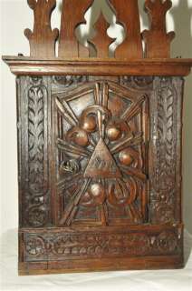 Gothic Tabernacle French Oak 19th Century  