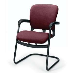  HON 4700 Series Mobius Guest Chair, Cantilever Base, Raven 