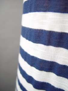 Anthropologie Puella Striped Nautical Resort Casual Lounge Long Maxi 