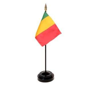  Mali Flag 4X6 Inch Mounted E Gloss Patio, Lawn & Garden