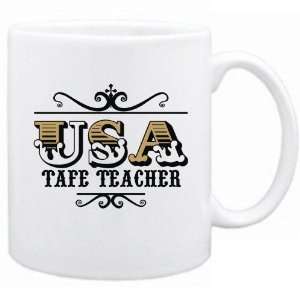  New  Usa Tafe Teacher   Old Style  Mug Occupations
