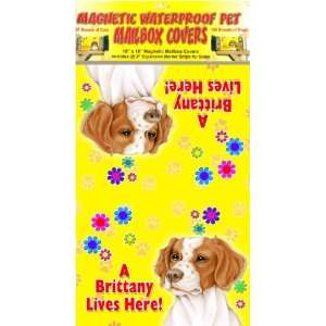 Brittany Spaniel 18x18 Magnetic Dog Mailbox Cover