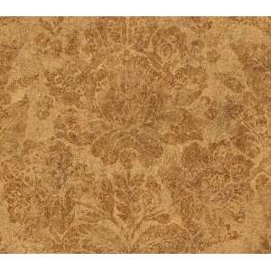  Spice Safari Brocade Wallpaper