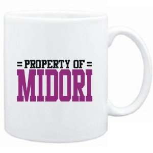  Mug White  Property of Midori  Female Names