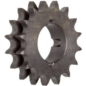  Sprocket, Taper Bushed, Type A Hub, Double Strand, 08B Chain Size 