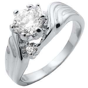 T13 TQW10337ZCH 1.6 Carat Diamond Engagement Ring (7 