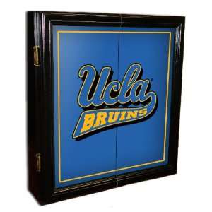 UCLA Bruins MVP Dart Board Cabinet with Bristle Board  