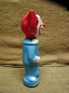 Vintage Bozo the Clown Soaky  Antique Toy Character  