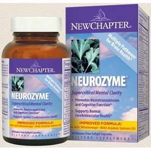  New Chapter Neurozyme 60 hexane free sofgels Health 