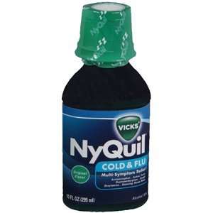   pack of 5 VICKS NYQUIL MULTI SYMP LIQUID 10 oz