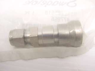 Swagelok SS QC4 B 400 1/4 Tube Fitting Quick Connect  