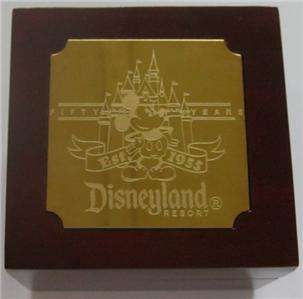 Disney Disneyland Limited Edition 50th Mickey Mouse Pocket Watch Brand 