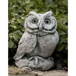  merrie little owl garden statue