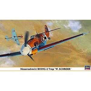  Hasegawa 1/48 Messerschmitt Bf109G 2 Trop W. Schroer 