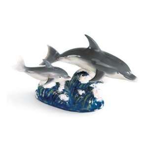  A Swimming Lesson Dolphins Lladro