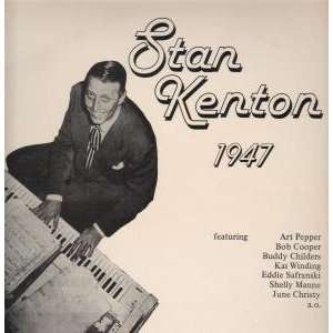  1947 LP (VINYL) ITALIAN QUEEN DISC 1982 STAN KENTON AND 