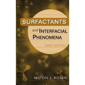   and Interfacial Phenomena [Hardcover] Milton J. Rosen Books