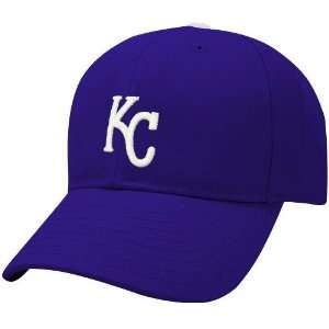New Era Kansas City Royals Royal Blue Youth Flexfit Authentic Game Cap