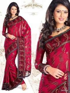   Designer Saree Wedding Bridal sari Partywear Sarees Dress  