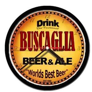  BUSCAGLIA beer and ale cerveza wall clock 