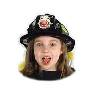  Childs Black Firefighter Hat (SizeStandard) Toys 