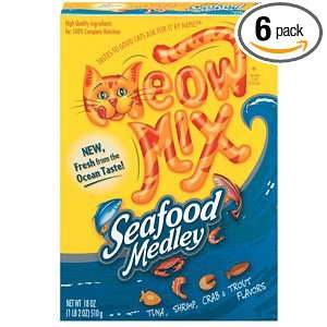 Meow Mix Seafood Medley Surp, 18 Ounce Grocery & Gourmet Food