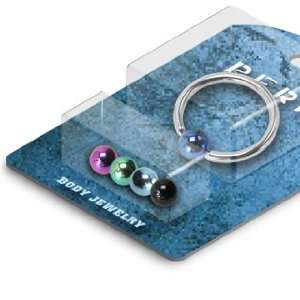  Captive Bead Ring Bonus Package with 4 Interchangable 