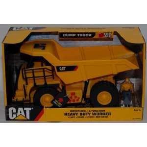  CAT Heavy Duty Worker Motorized Dump Truck Toys & Games