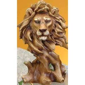  Collectible Lion Bust Sculpture Decoration Figure Figurine 