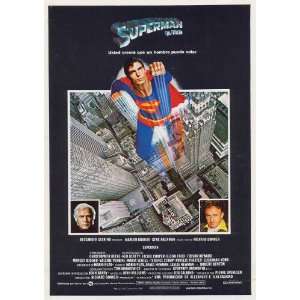  Superman The Movie (1978) 27 x 40 Movie Poster Spanish 