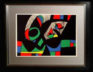 Joan Miro   Original Color Lithograph   1971  