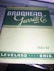 Antique Brodhead Garrett Parts Manual 1943 44 free ship