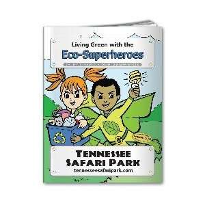  CB257    Coloring Book   Living Green with the Eco Superheroes 