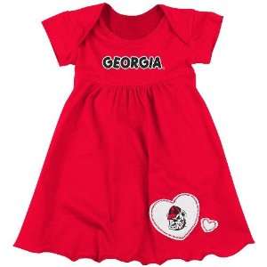    Georgia Bulldogs Infant Girls Superfan Dress