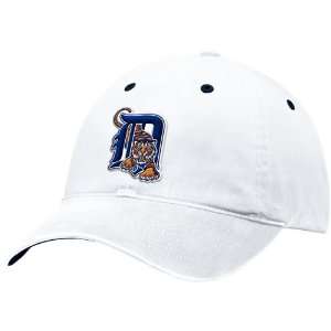 Nike Detroit Tigers White Mascot Campus Hat  Sports 