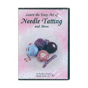   Learn The Easy Art of Needle Tatting   DVD 45 Minutes 