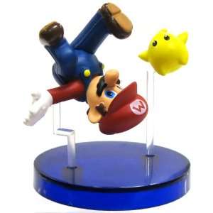  Super Mario Galaxy Tomy Gashopan Mini 2 Inch PVC Figure Mario 