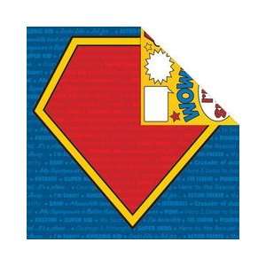   Super Hero Collection   12 x 12 Double Sided Paper   Super Hero Arts