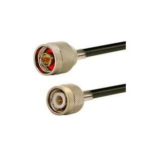  1ft LMR 400 (RG 8) N Male to TNC Male Cable Everything 