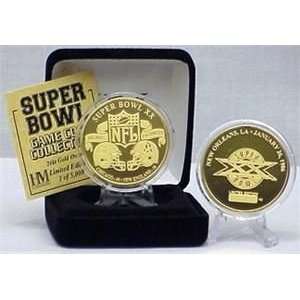    Chicago Bears 24kt Gold Super Bowl XX Flip Coin