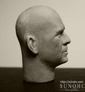 CUSTOM Bruce Willis LIVE FREE DIE HARD head sculpt  