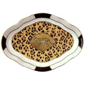  Lynn Chase Designs ian Jaguar Leaf Tray 7 1/4 Inch x 