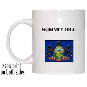    US State Flag   SUMMIT HILL, Pennsylvania (PA) Mug 