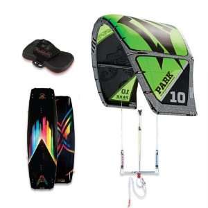  Naish Park / Liquid Force DLX Complete Kiteboard Package 