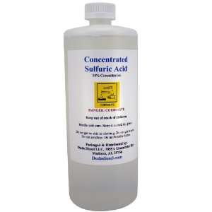 Gallons of Concentrated Sulfuric Acid 98% H2SO4  