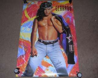   on this RARE 1991 Original GERARDO Signed 35 Poster Rico Suave