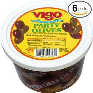 Vigo Party Olives, 10 Ounce Containers Grocery & Gourmet Food