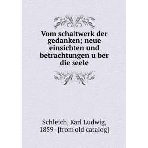   ?ber die seele Karl Ludwig, 1859  [from old catalog] Schleich Books