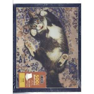   Cat JIGSAW 500 Piece Puzzle by LANG  ART by Suellen Ross Toys & Games